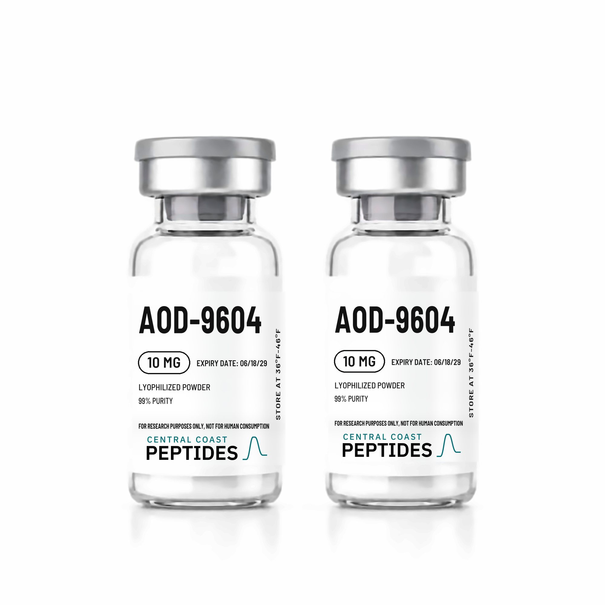 AOD-9604 10 mg research vials, 559 Peptide Supply