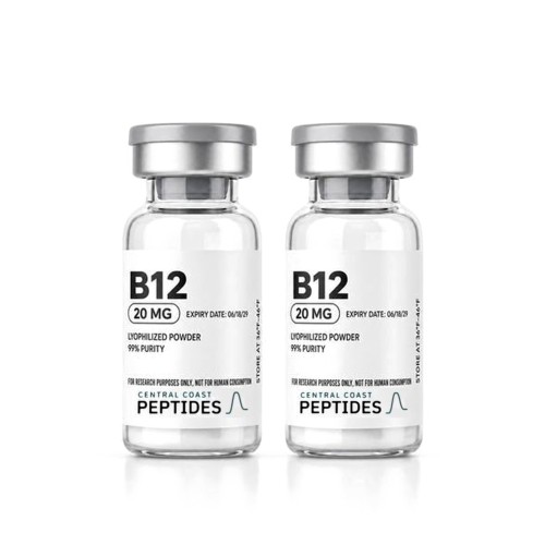 B12 10 mL research vials, 559 Peptide Supply