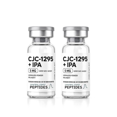 CJC-1295 (No DAC) + Ipamorelin Blend (5 mg / 5 mg) 10 mg research vials, 559 Peptide Supply