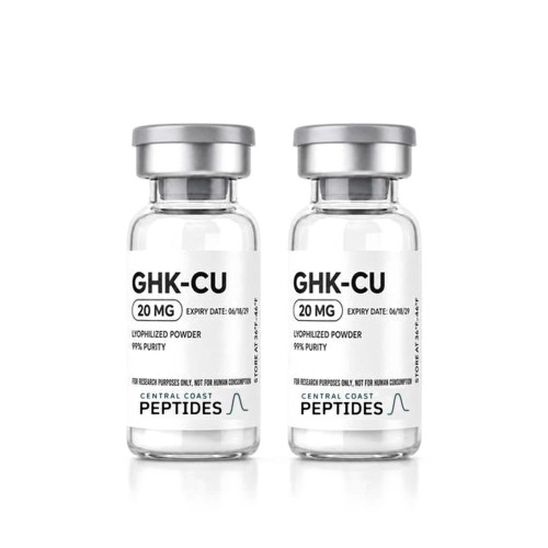 GHK-Cu research vials, 559 Peptide Supply