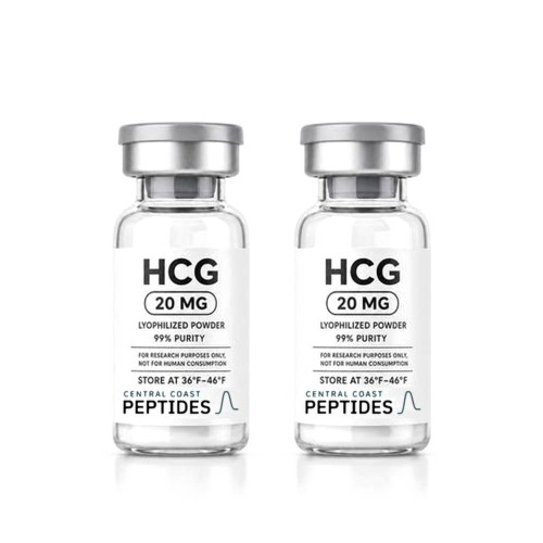 hCG research vials, 559 Peptide Supply