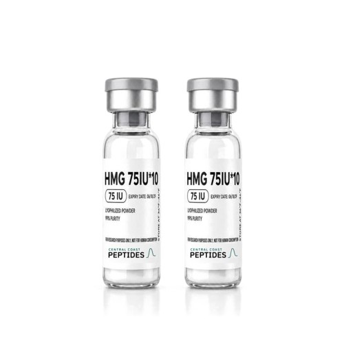 HMG 75IU x 10 research vials, 559 Peptide Supply