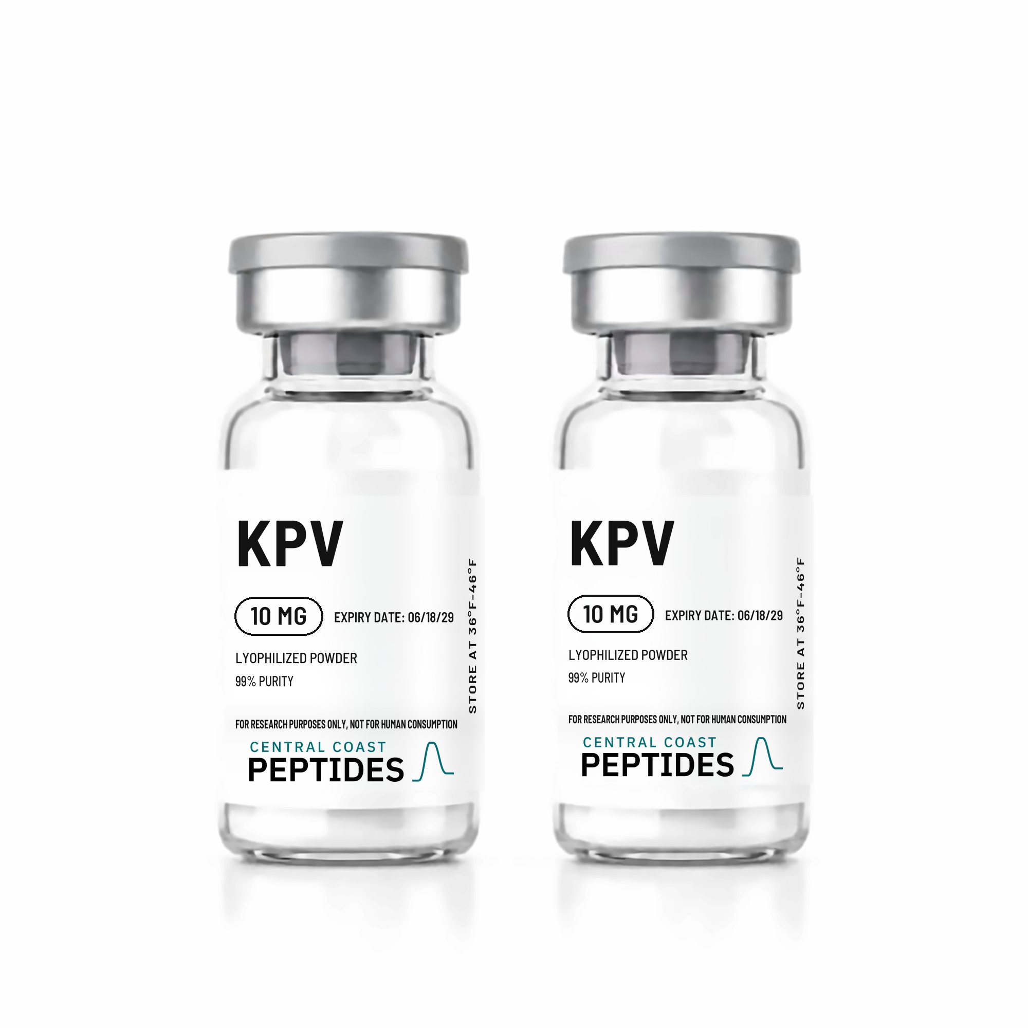 KPV 10 mg research vials, 559 Peptide Supply