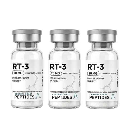 RT-3 (GLP-3) research vials, 559 Peptide Supply