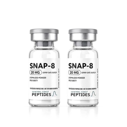 Snap-8 research vials, 559 Peptide Supply