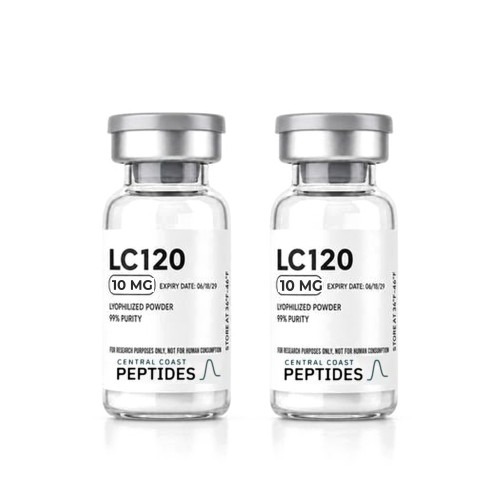 LC120 10 mg research vials, 559 Peptide Supply