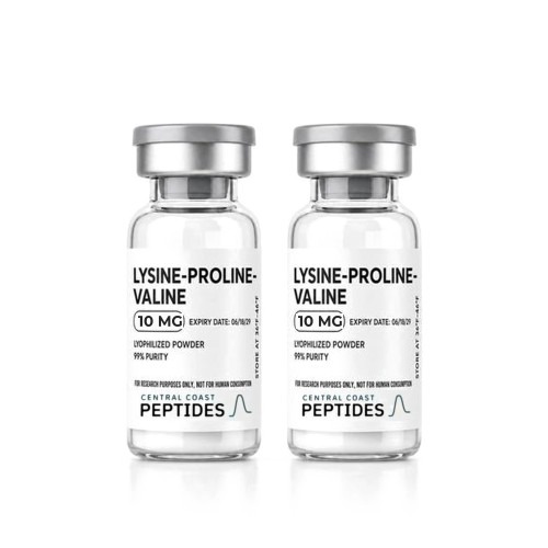 Lysine-Proline-Valine 10 mg research vials, 559 Peptide Supply