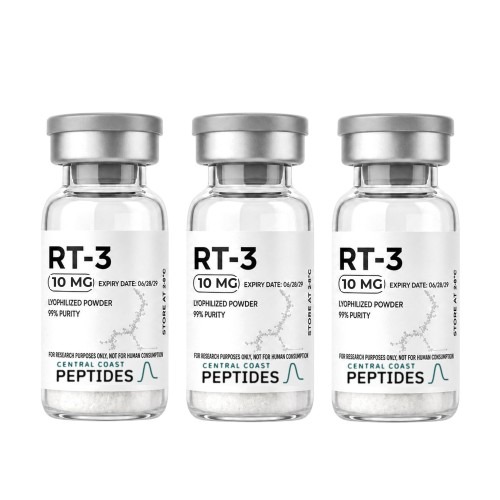 RT-3 (GLP-3) 10 mg research vials, 559 Peptide Supply