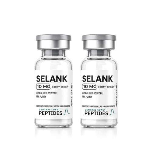 Selank 10 mg research vials, 559 Peptide Supply