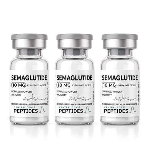 Semaglutide 10 mg research vials, 559 Peptide Supply