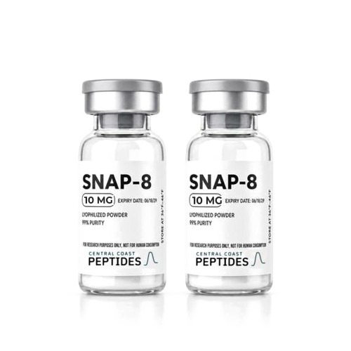 Snap-8 10 mg research vials, 559 Peptide Supply
