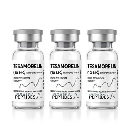 Tesamorelin 10 mg research vials, 559 Peptide Supply
